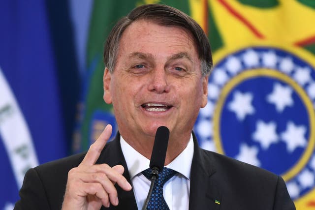<p>Brazilian President Jair Bolsonaro has often said he will refuse to receive a vaccine</p>