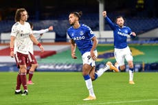 Everton doing ‘nasty bits’ well key to improvement, says Calvert-Lewin