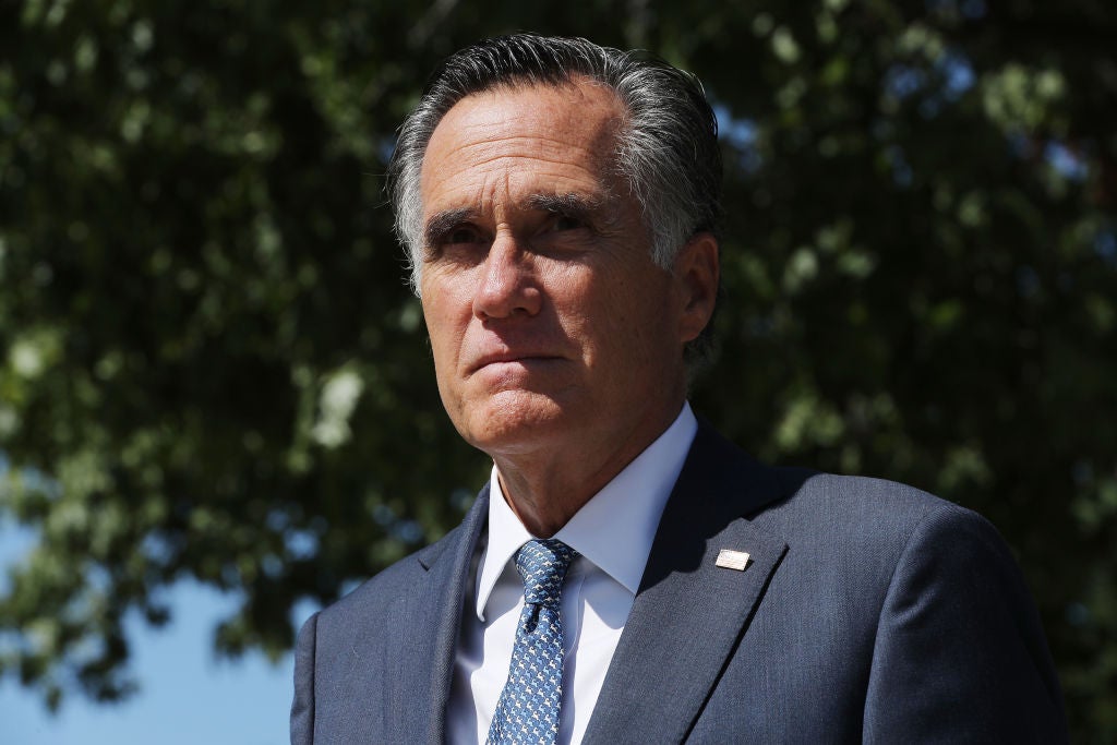 Senator Mitt Romney has been the only GOP senator willing to openly criticise Donald Trump.