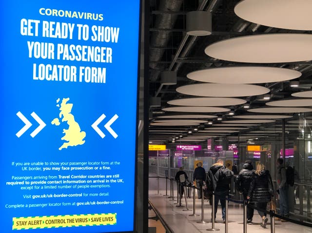 Danger zone? Passengers arriving at Heathrow Airport Terminal 5