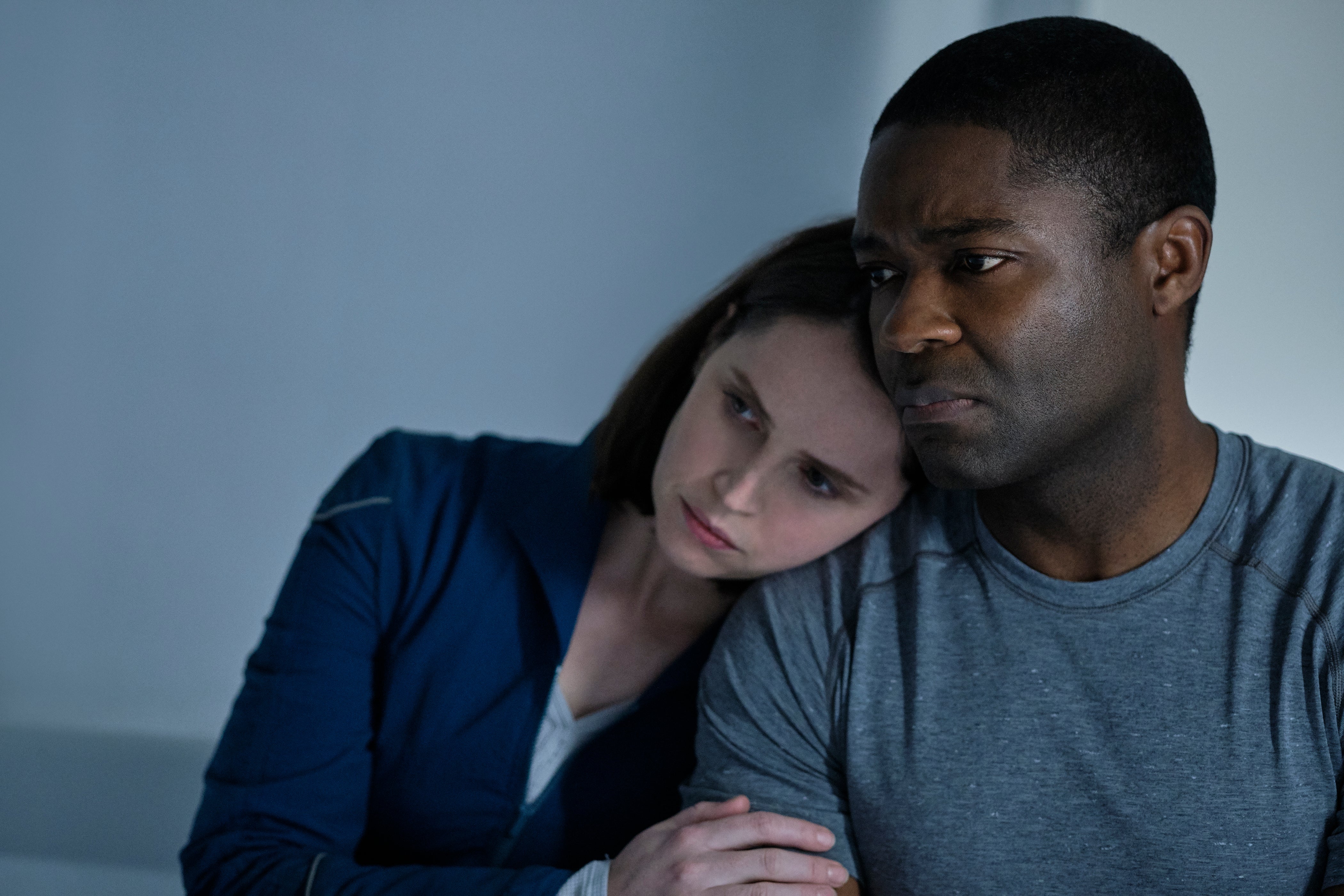 Sully (Felicity Jones) and Gordon Adewole (David Oyelowo) are both stationed on the Aether, which has yet to return from its mission&nbsp;