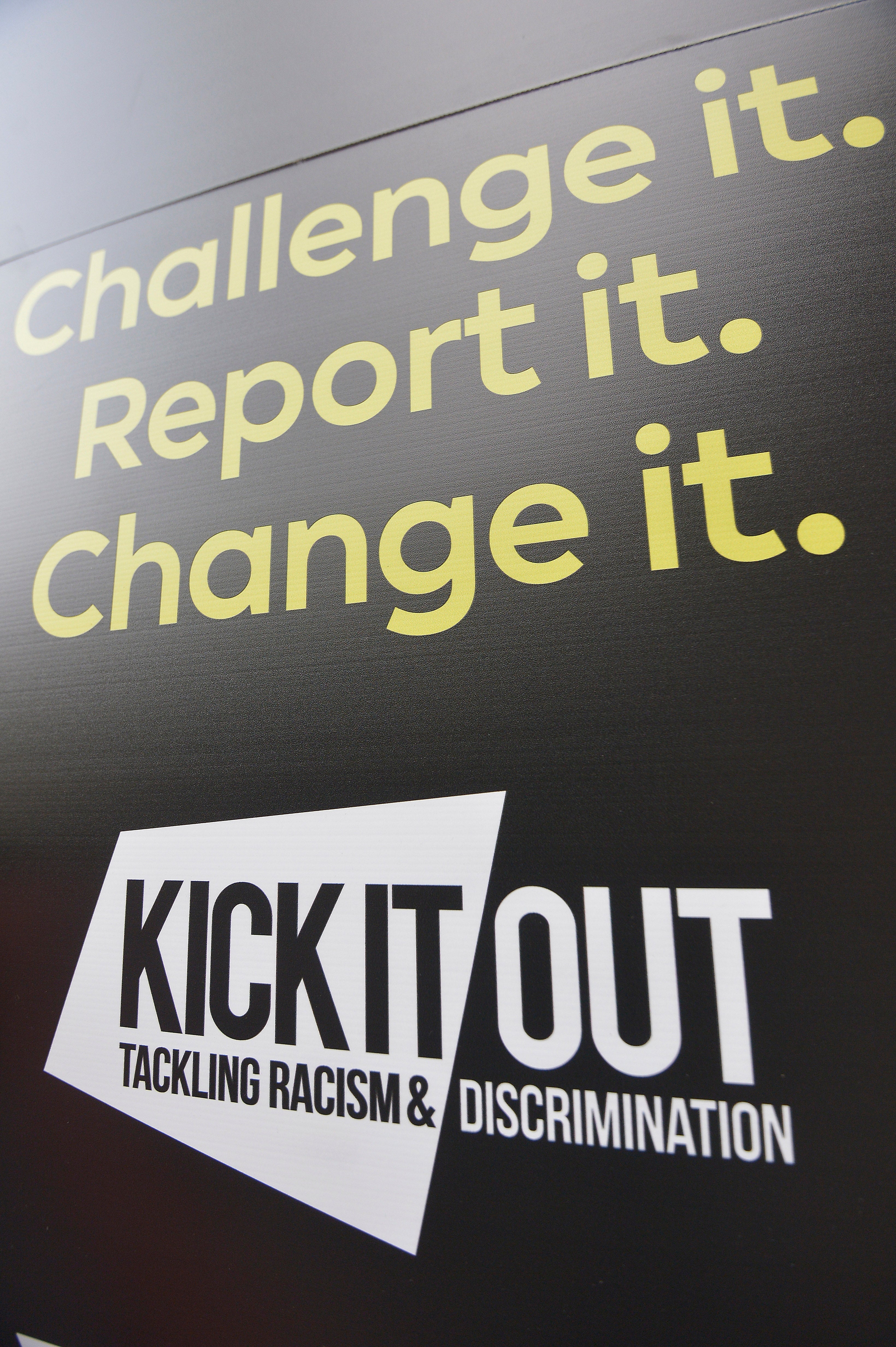 Kick It Out hopes to make it easier to report discrimination at games and online