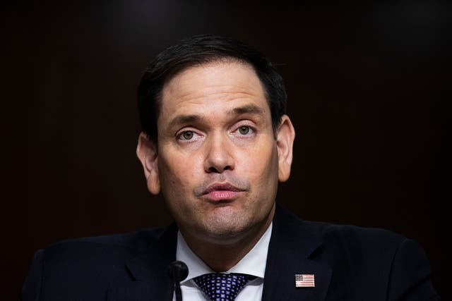 Marco Rubio speaks during a Senate Judiciary Subcommittee on Border Security and Immigration hearing on Capitol Hill