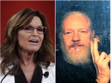 Sarah Palin leads calls for pardon for Julian assange