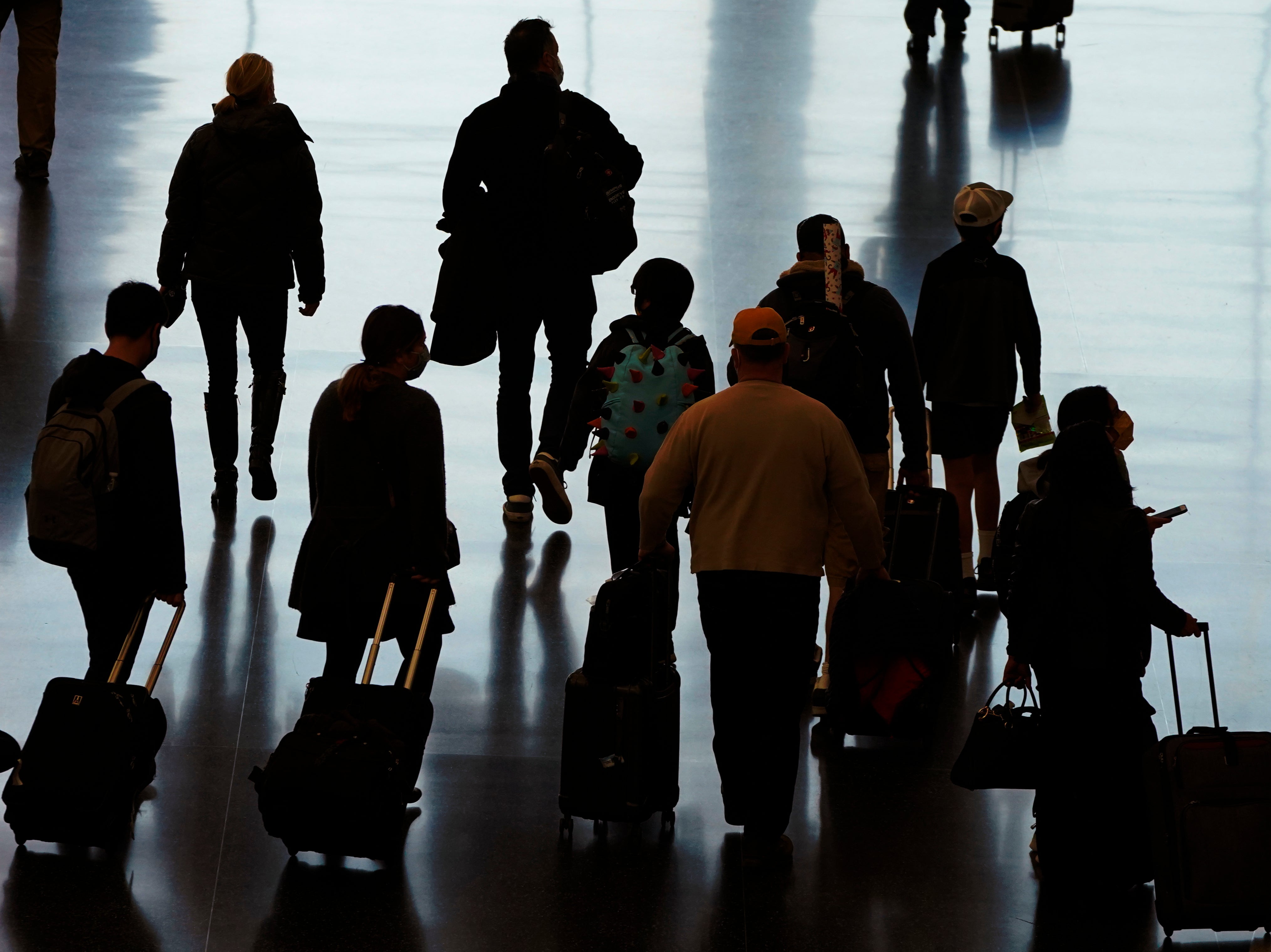 Over two million people took flights over the weekend despite pandemic