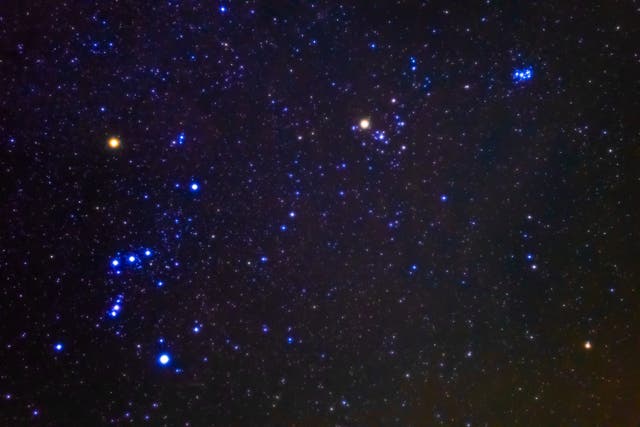 <p>Orion, Taurus and Pleiades</p>