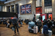 New virus strains prompt travel restrictions with Britain