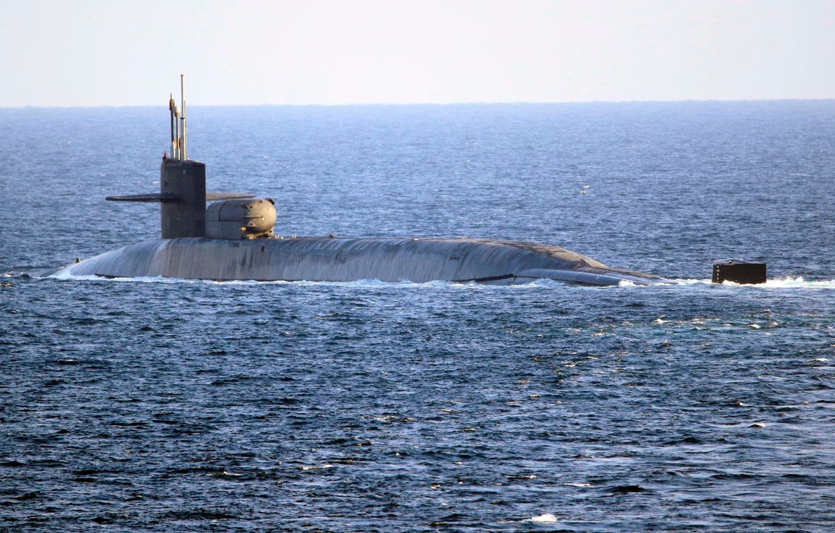 Атомная подводная лодка. Атомная подводная лодка USS Georgia. USS Georgia ВМС США. SSGN-729 «Джорджия». Американская подводная лодка Огайо.