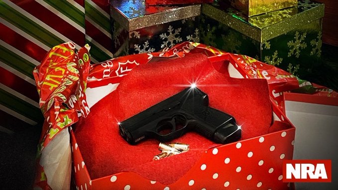 NRA urges Americans to wrap guns for under the tree this Christmas