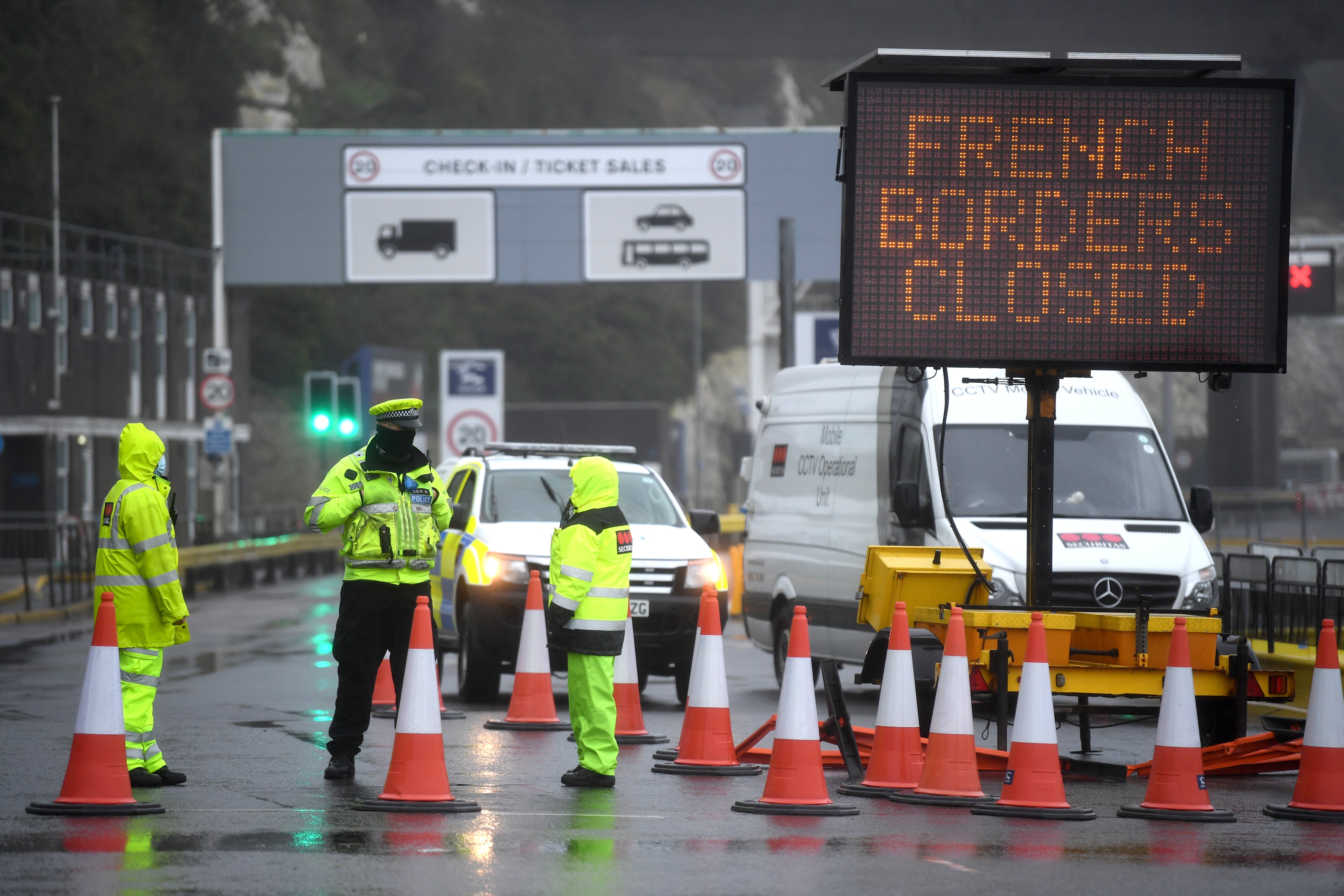 France has closed its borders to the UK following an outbreak of a new variant of Covid-19