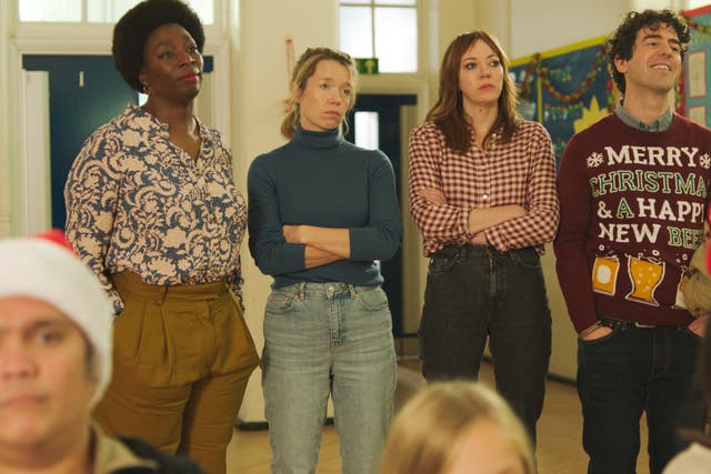 <p>Motherland is a British sitcom set in London about the challenges of parenthood</p>