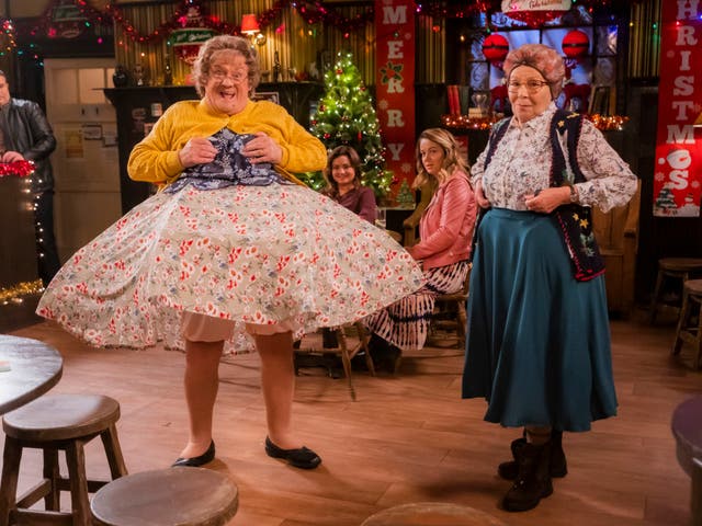 <p>Broad, crude, unfunny and lazy: Mrs Brown’s Boys attempts to raise some Christmas cheer</p>