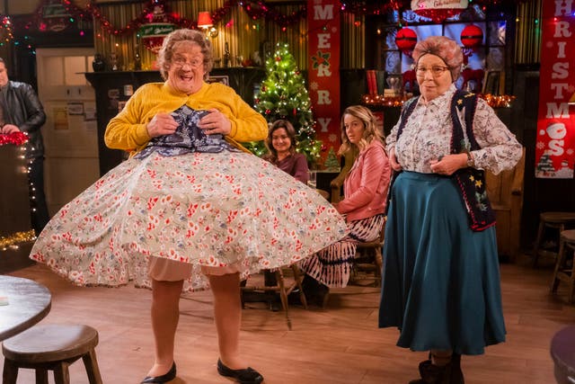 <p>Broad, crude, unfunny and lazy: Mrs Brown’s Boys attempts to raise some Christmas cheer</p>