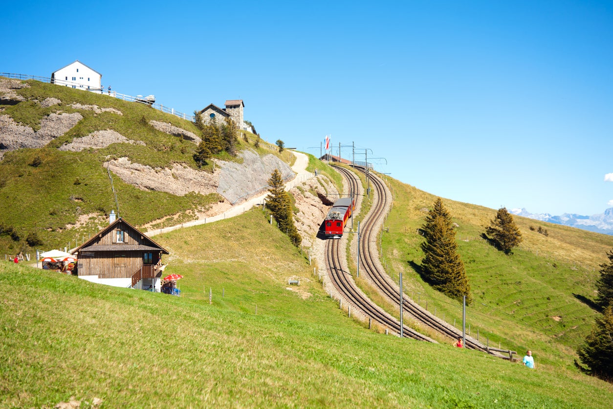 Mount Rigi railway is celebrating a big birthday