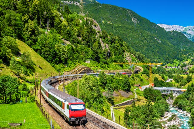 <p>The Gotthard railway is getting a new service</p>
