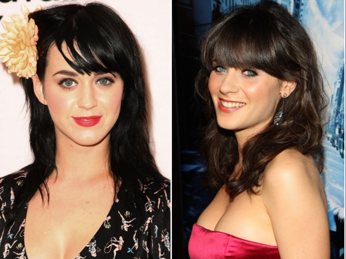 Katy Perry admits she used to pose as Zooey Deschanel to get into clubs |  The Independent