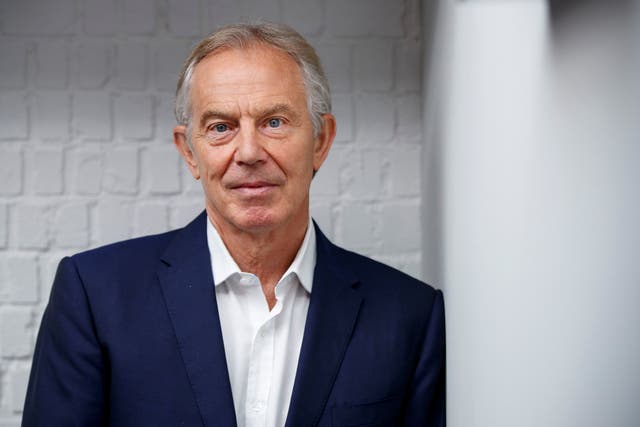 <p>Tony Blair, former prime minister</p>