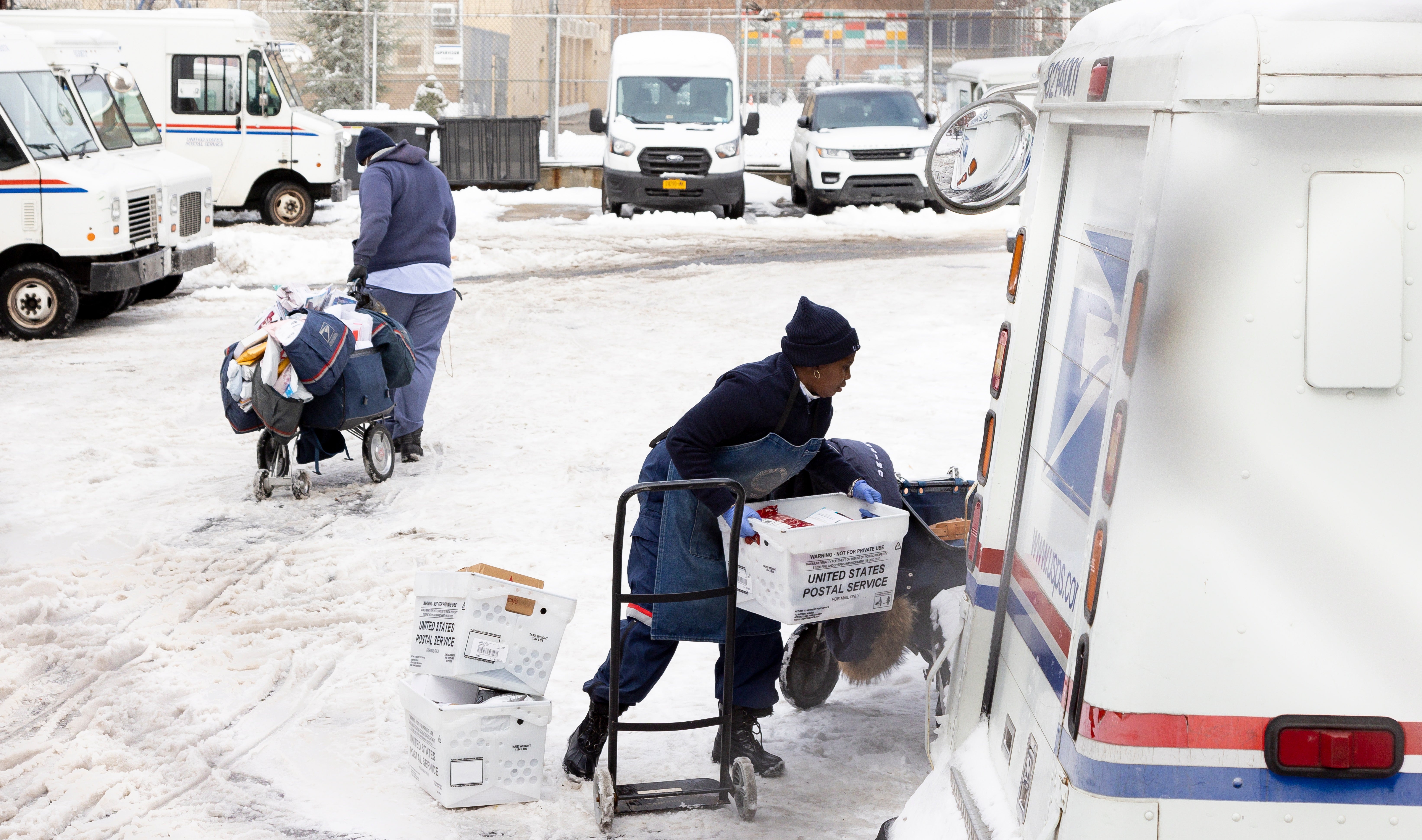 A century-old tradition from the US Postal Service connects letters to Santa Claus with volunteers to help fulfill their Christmas wishes, during a pandemic that has upended the lives of millions of American families.