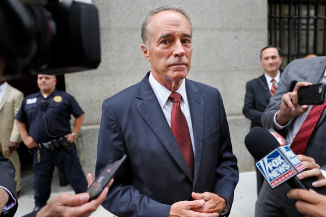 <p>Former US Rep Chris Collins, who is reportedly planning another run for Congress </p>