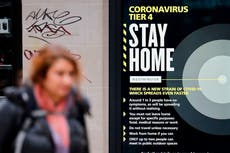 Matt Hancock to lead briefing on tier 4 restrictions – follow live