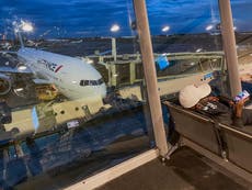 Flying from Johannesburg to Paris, one hotspot to another