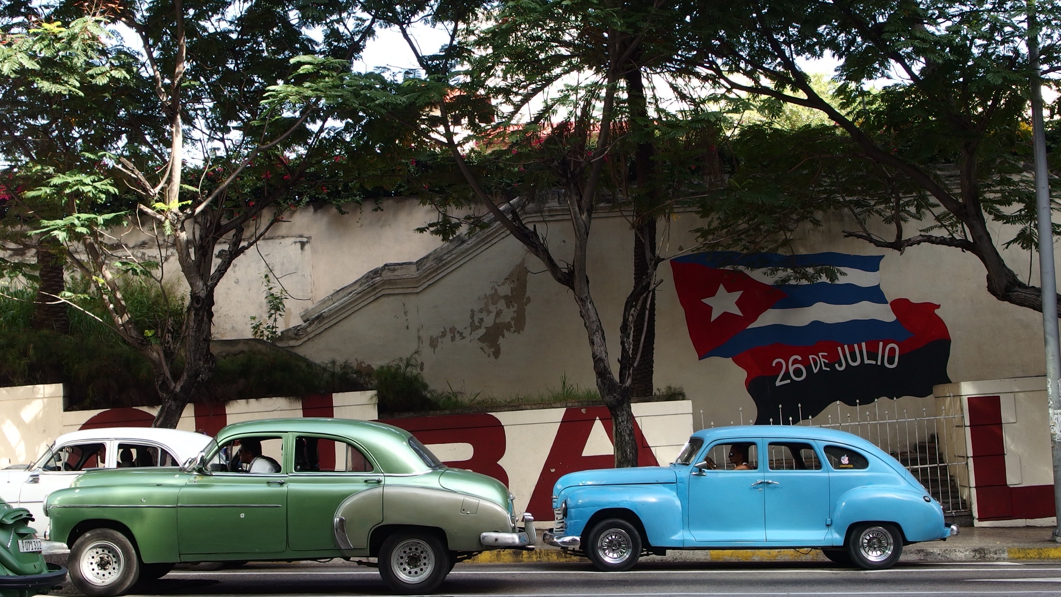 La Rampa street in the Vedado district of Havana, Cuba