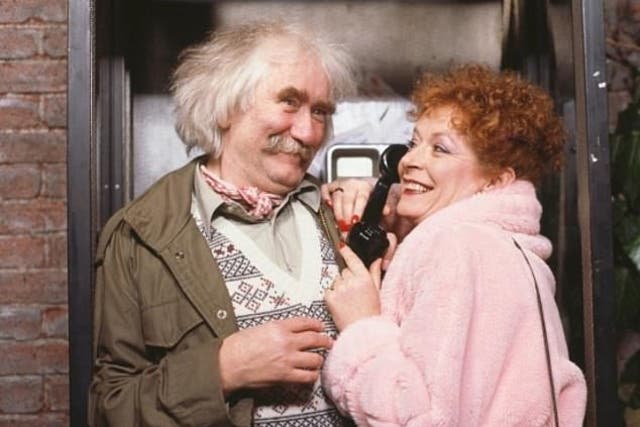 <p>Ronald Forfar and Eileen Pollock in Bread</p>