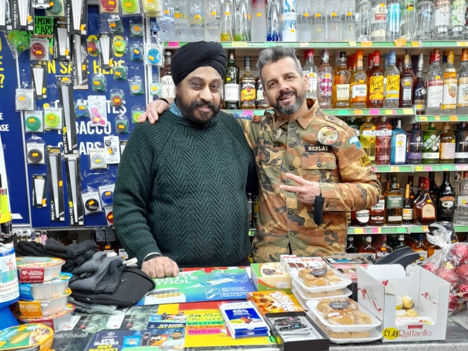 Shop owner Jasbir Singh says he provides a ‘vital service’ over Xmas&nbsp;