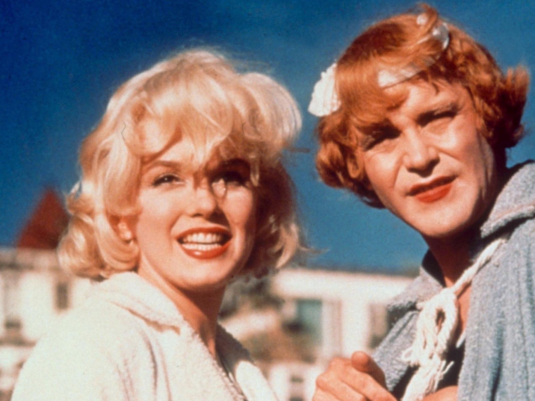 Marilyn Monroe and Jack Lemmon in Some Like it Hot