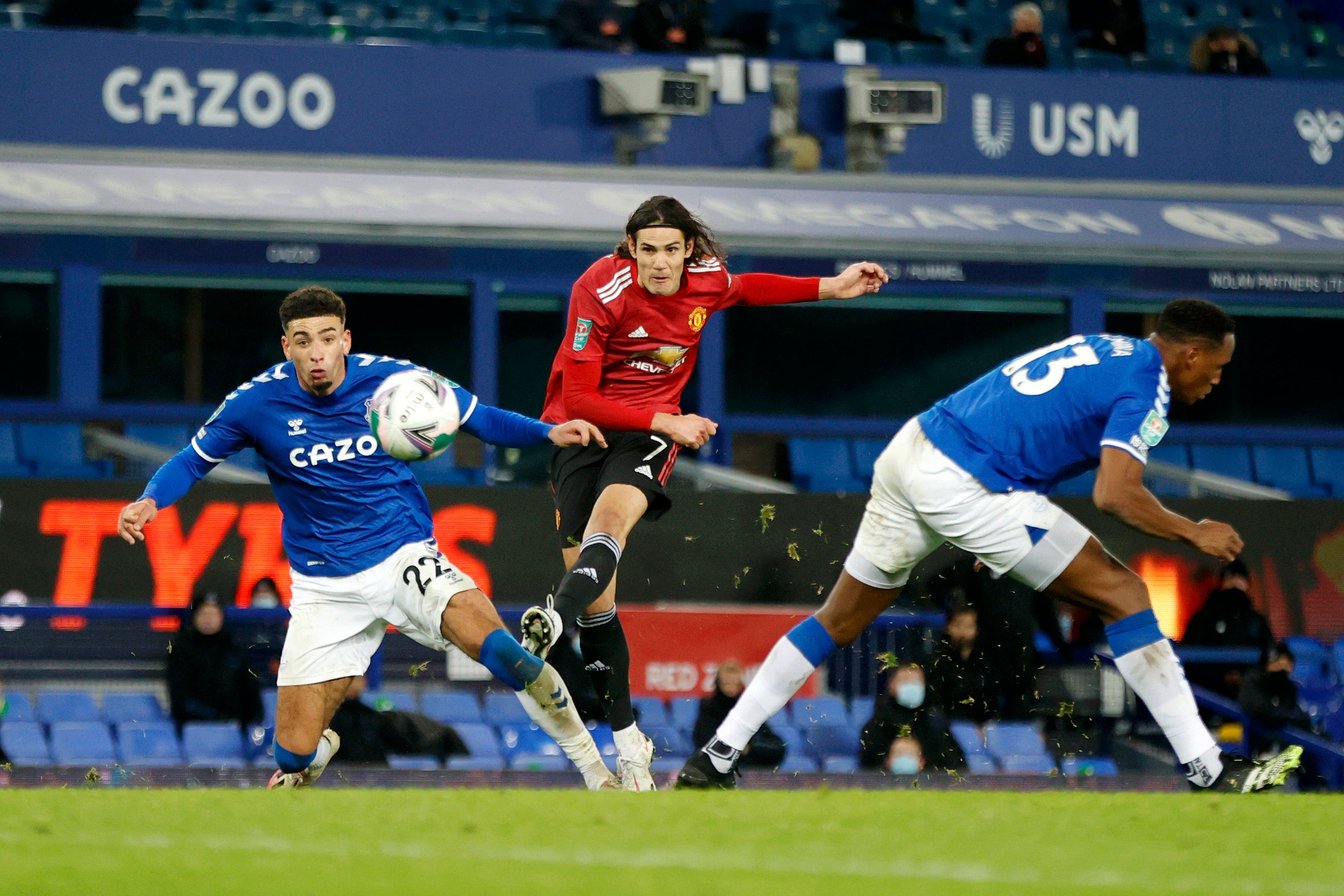 Everton Vs Manchester United Result: Edinson Cavani's Late Strike Seals