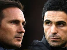 Lampard’s Chelsea see progress as Arteta’s Arsenal vision unravels