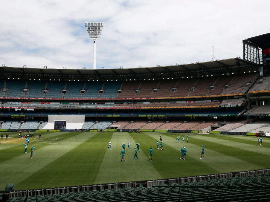 The Melbourne Cricket Ground has been placed on standby