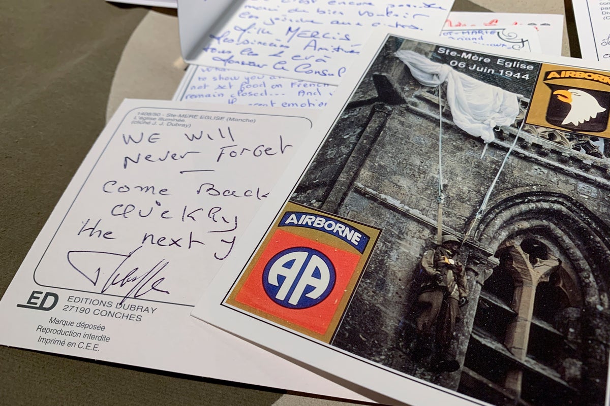 French letters honor American soldiers' D-Day sacrifice soldiers ...