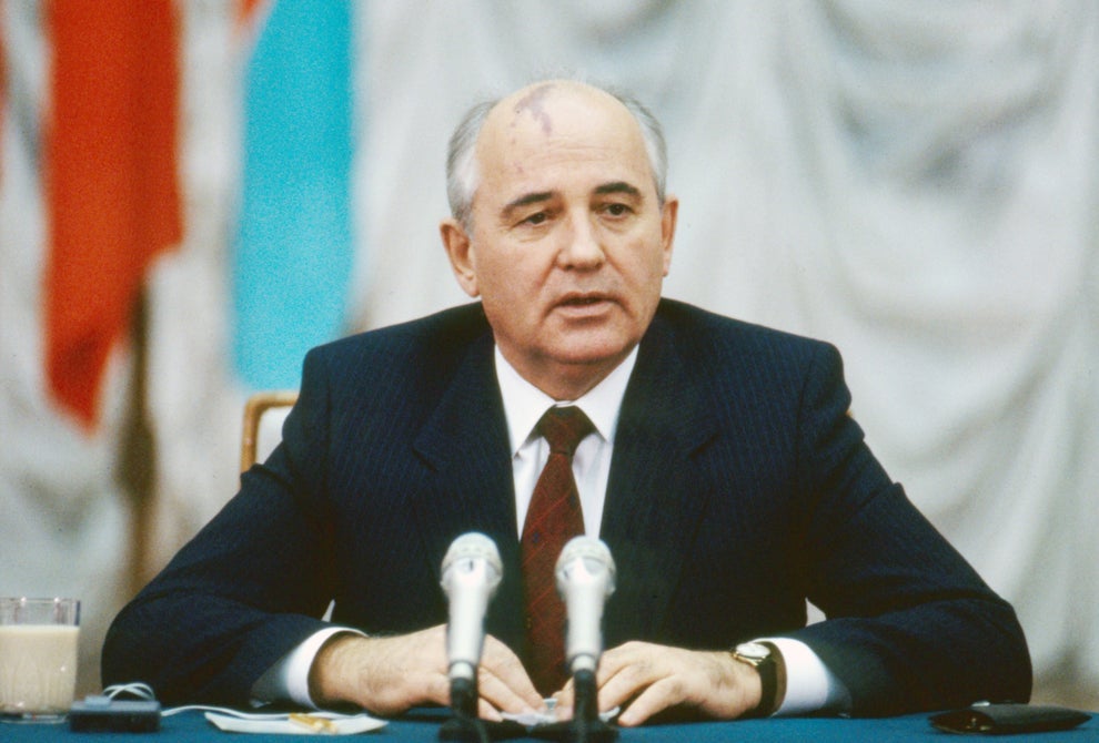 Mikhail Gorbachev in 1989