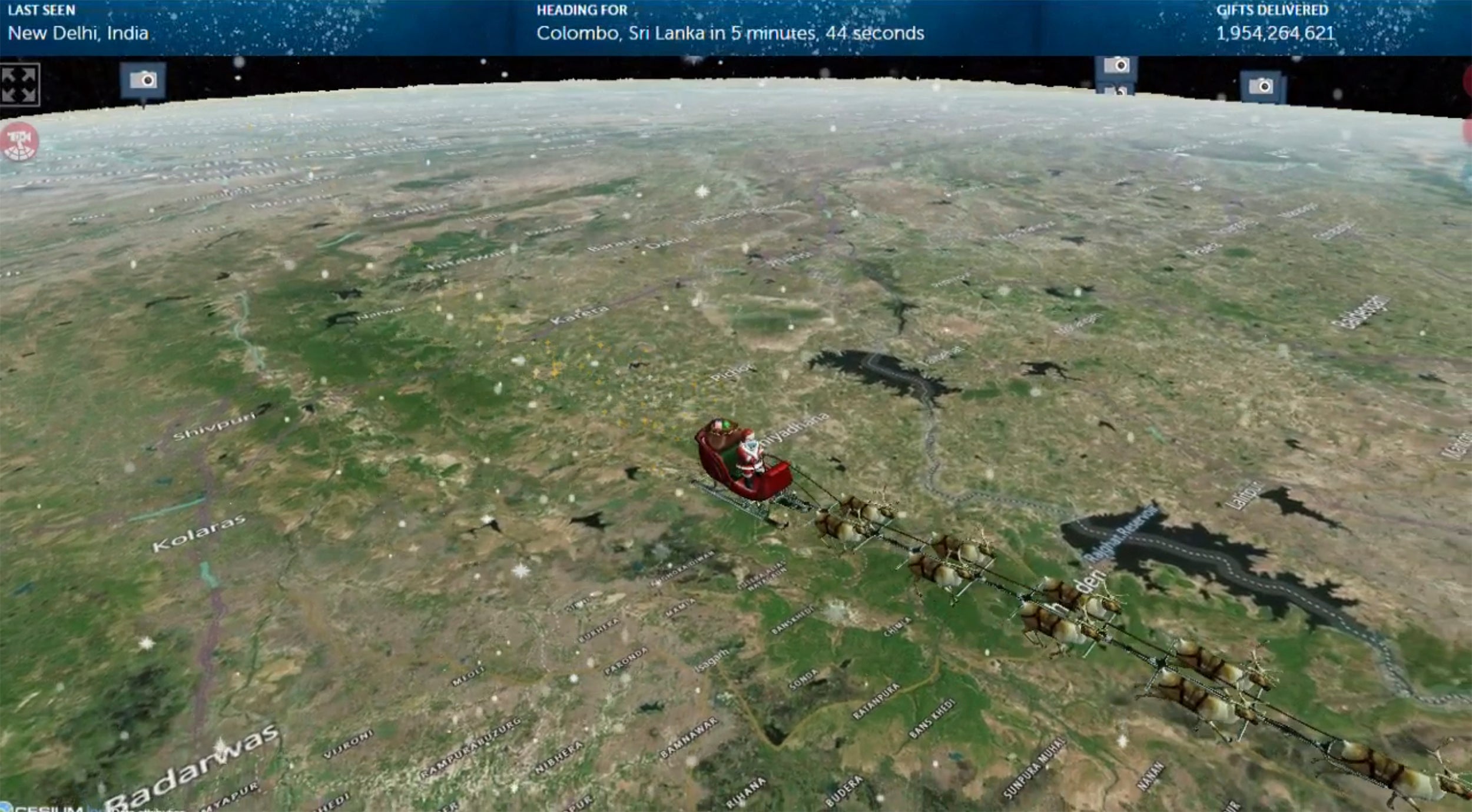 Christmas Santa Tracking