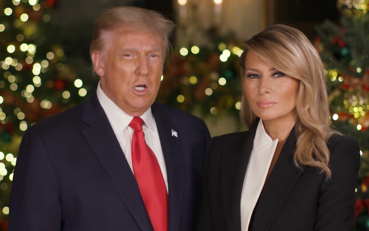 Mr Trump 2022 Christmas Message Trump Addresses 'Terrible Pandemic' In Christmas Message, Then Hits Out At  Republicans Abandoning Him Over Election Defeat | The Independent