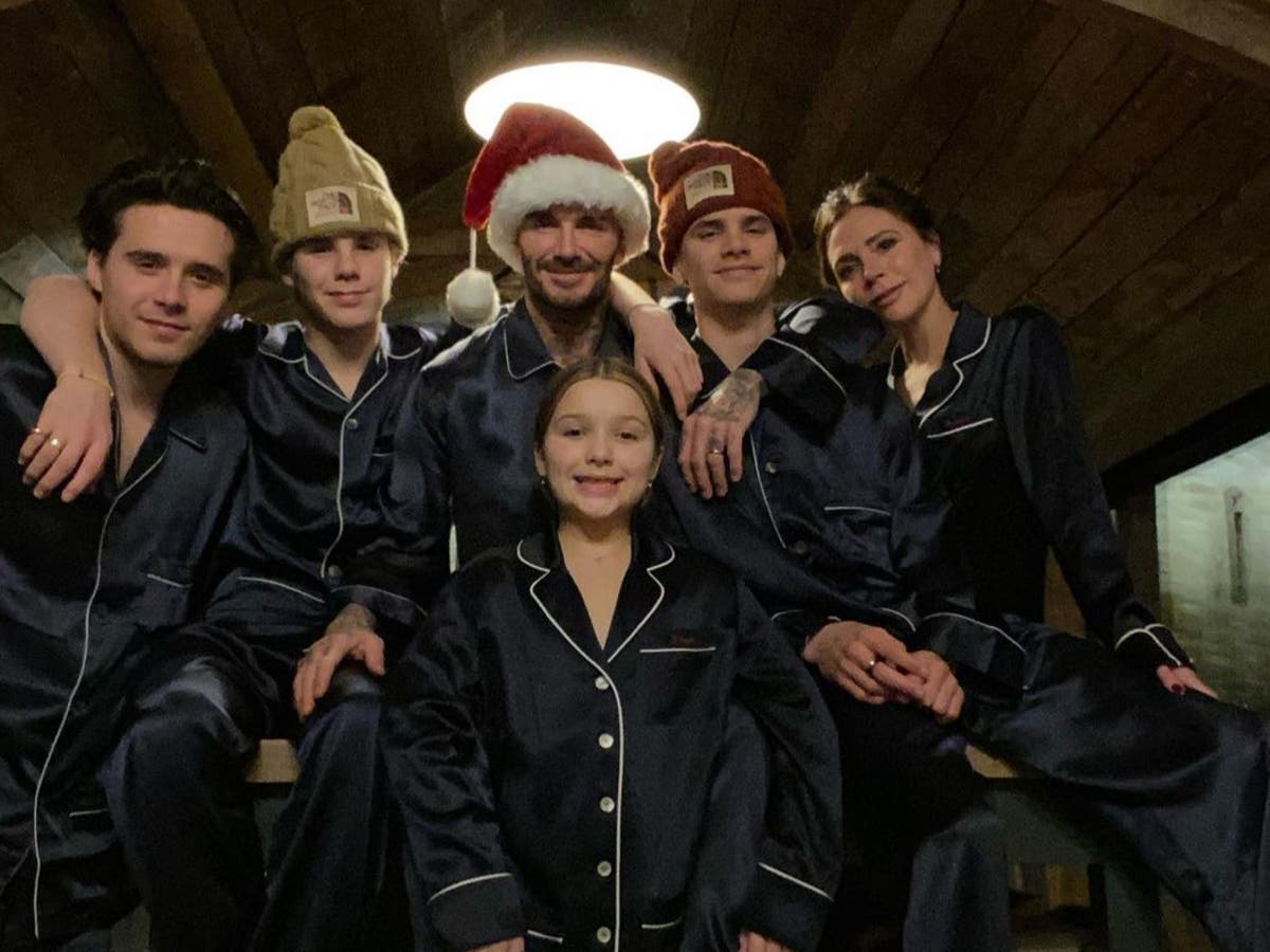 From the Beckhams to the Biebers, here's how celebrities spent Christmas 2020