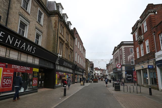 <p>High streets saw a 49.5 per cent drop in footfall compared to last year while retail parks were more resilient, registering a 17.3 per cent fall</p>
