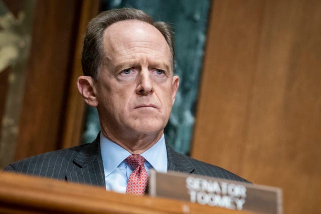 Senator Pat Toomey and other Republicans do not know the president’s plans for the $900bn Covid relief bill.