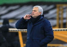 Mourinho criticises Spurs’ lack of ambition after Wolves draw