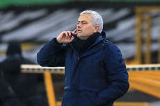 Mourinho criticises Spurs’ lack of ambition after Wolves draw