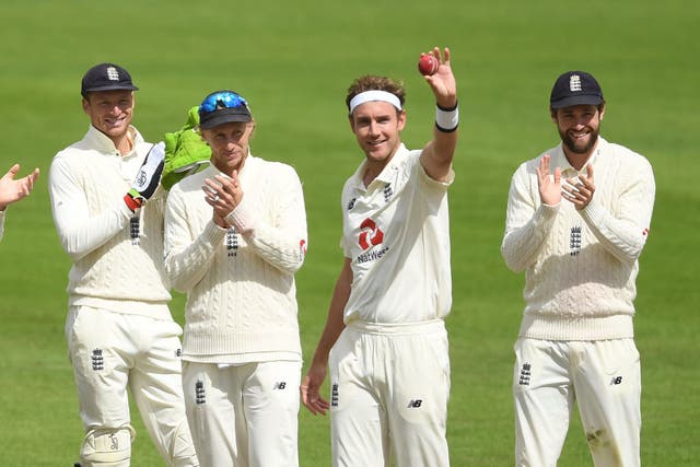 Stuart Broad claimed his 500th Test wicket in one of the year’s more positive moments