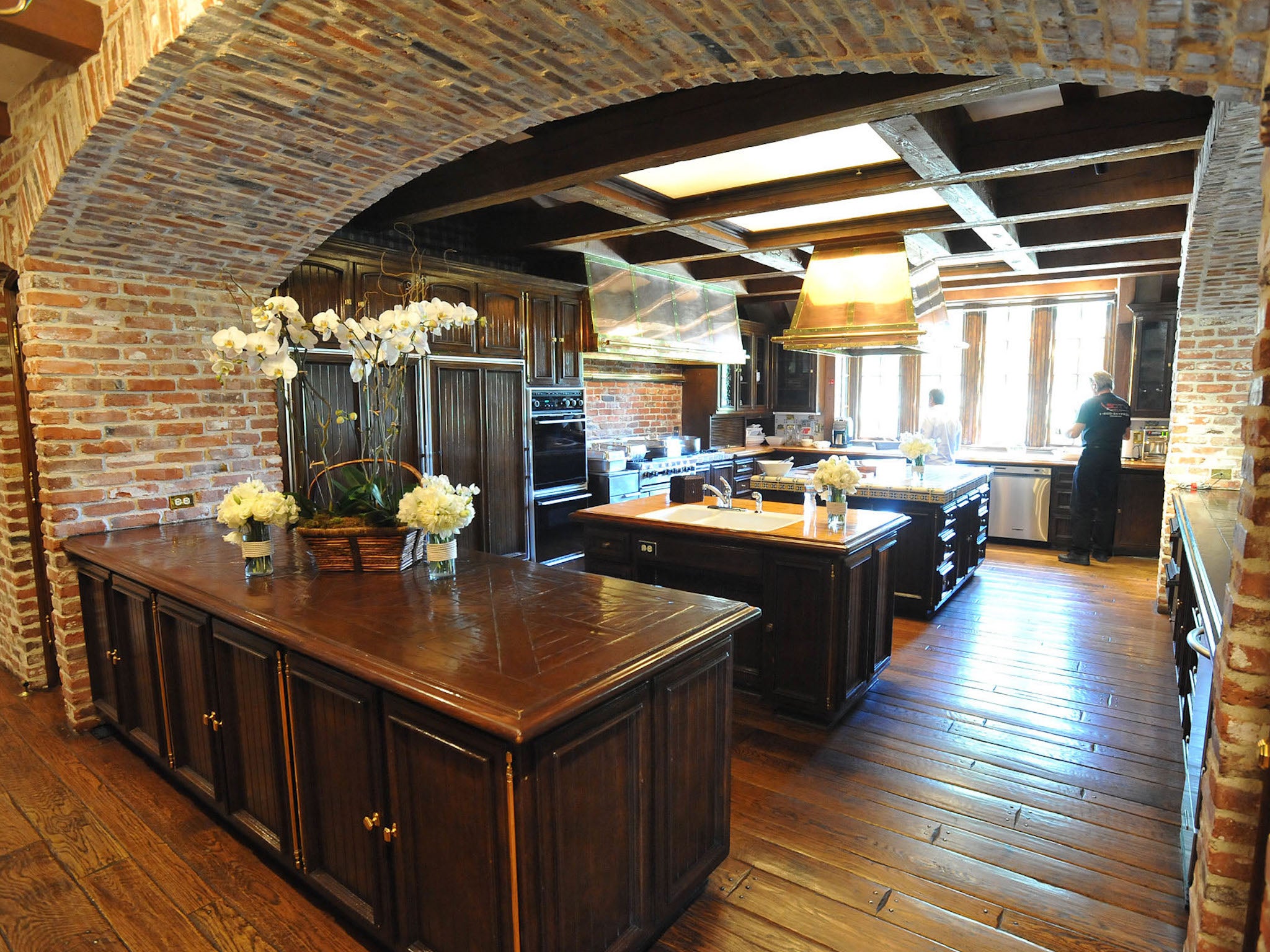 Kitchen in the main house of Jackson’s Neverland Ranch