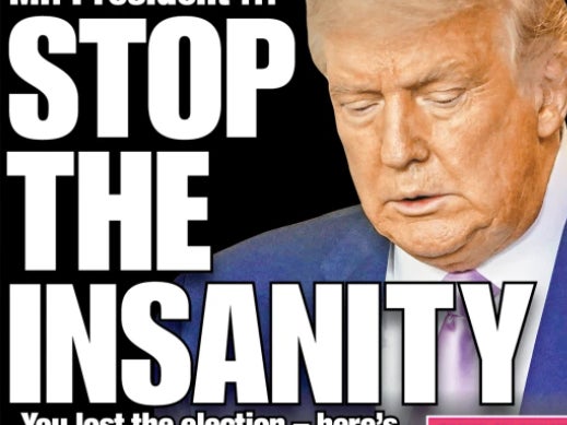 New York Post turns on &lsquo;insane&rsquo; Trump months after endorsing him for second term