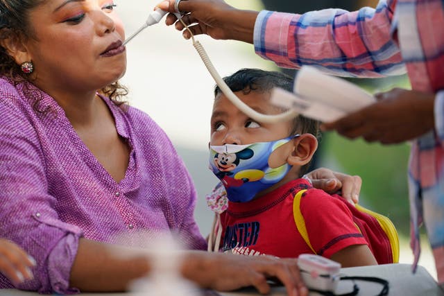 APTOPIX Mexico Tracking Migrant Health