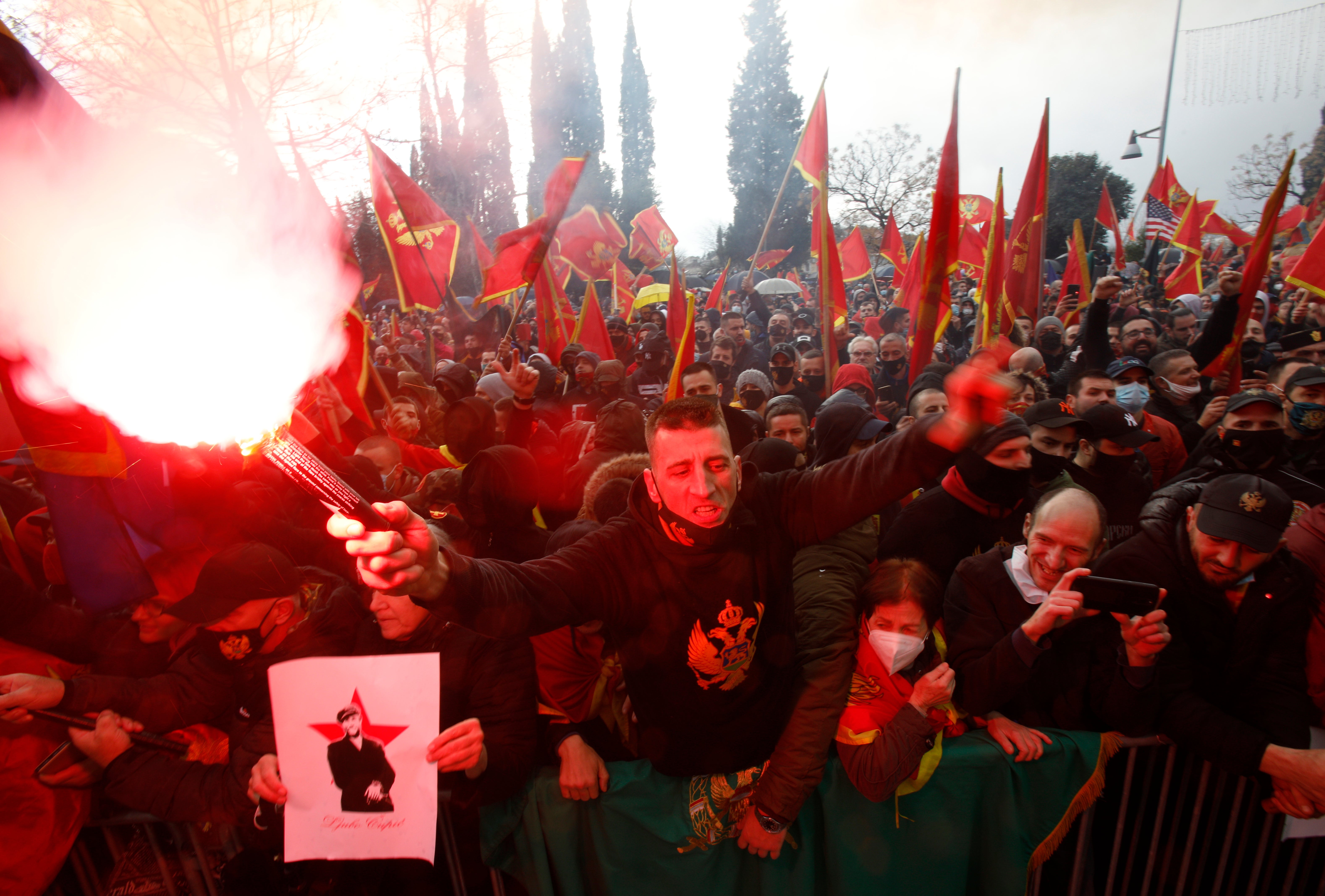Montenegro Protest
