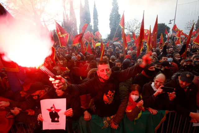 Montenegro Protest