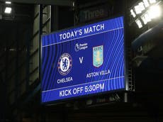 Chelsea look to get back on track with trip to high-flying Aston Villa