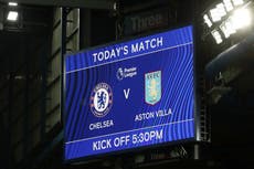 Chelsea look to get back on track with trip to high-flying Aston Villa
