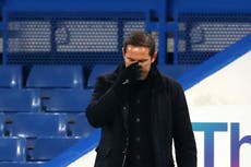 Lampard on Chelsea draw against Villa: ‘Nobody let me down tonight’